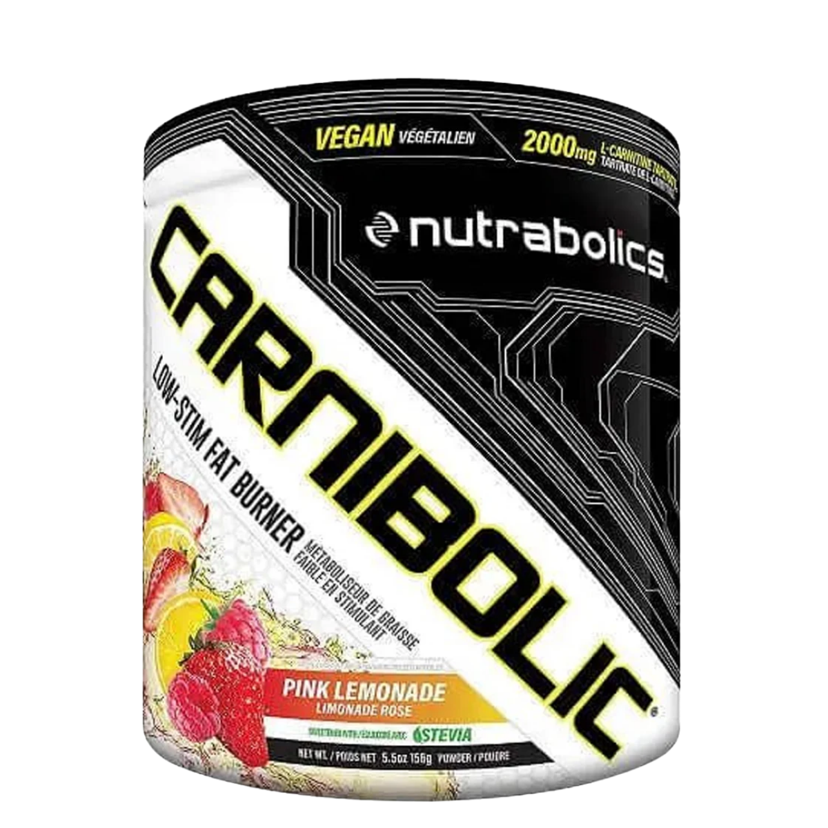 Nutrabolics Carnibolic Low Stim Fat Burner Pink Lemonade