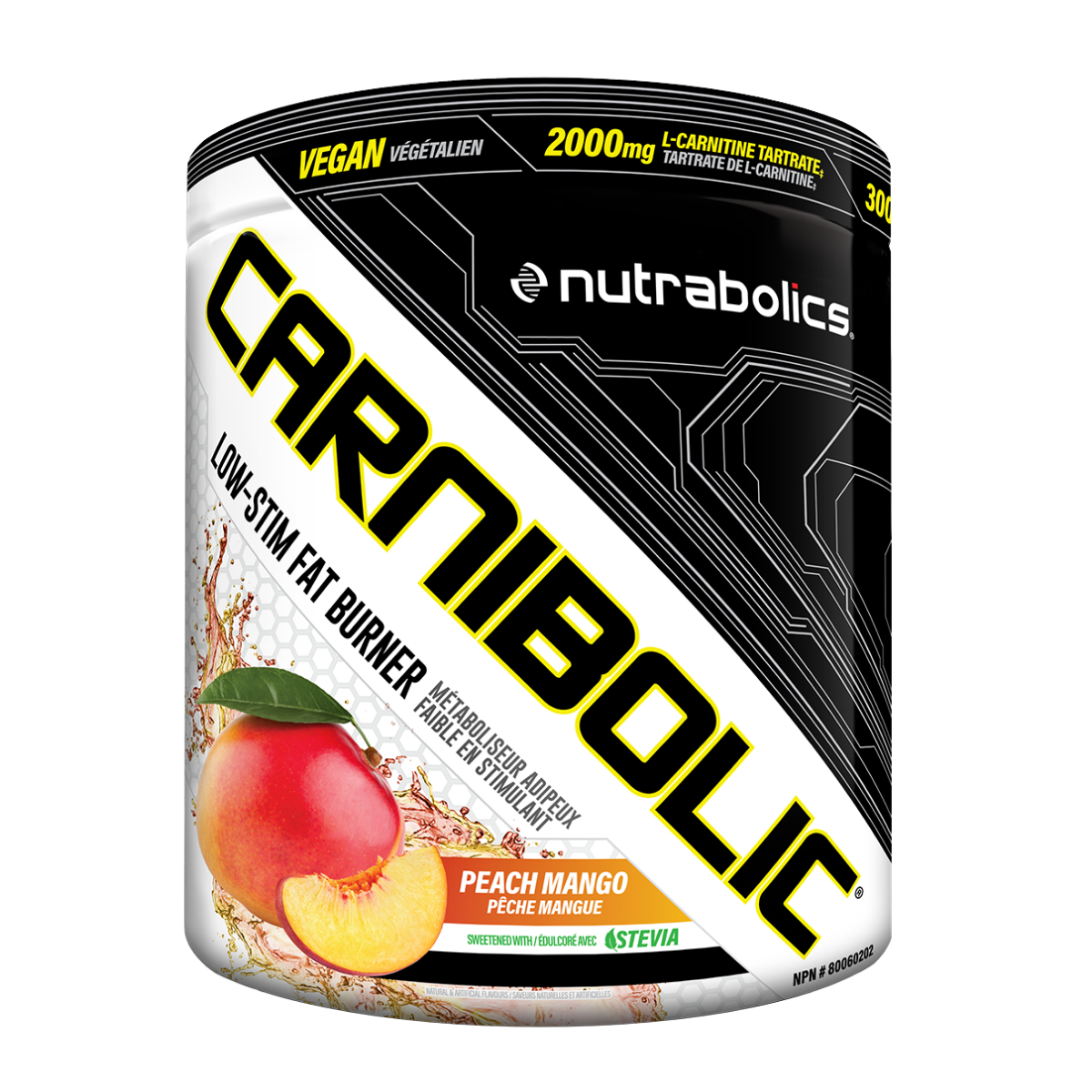 Nutrabolics Carnibolic Low Stim Fat Burner Peach Mango
