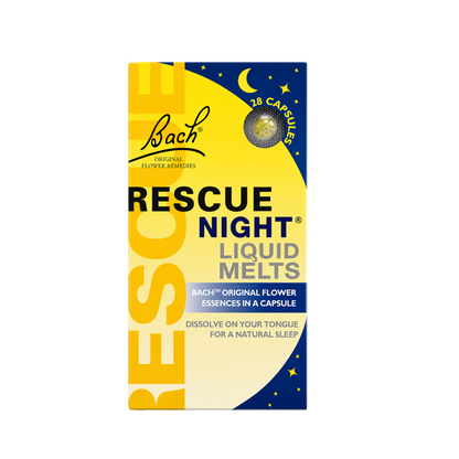 Bach Rescue Night Liquid Melts 28 Capsules