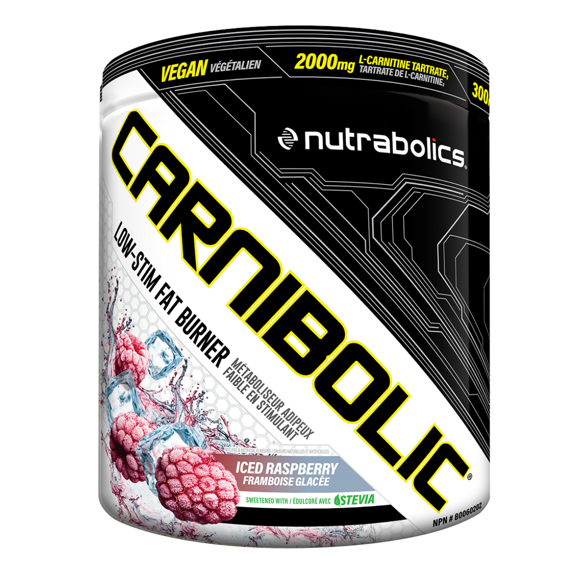 Nutrabolics Carnibolic Low Stim Fat Burner Iced Raspberry