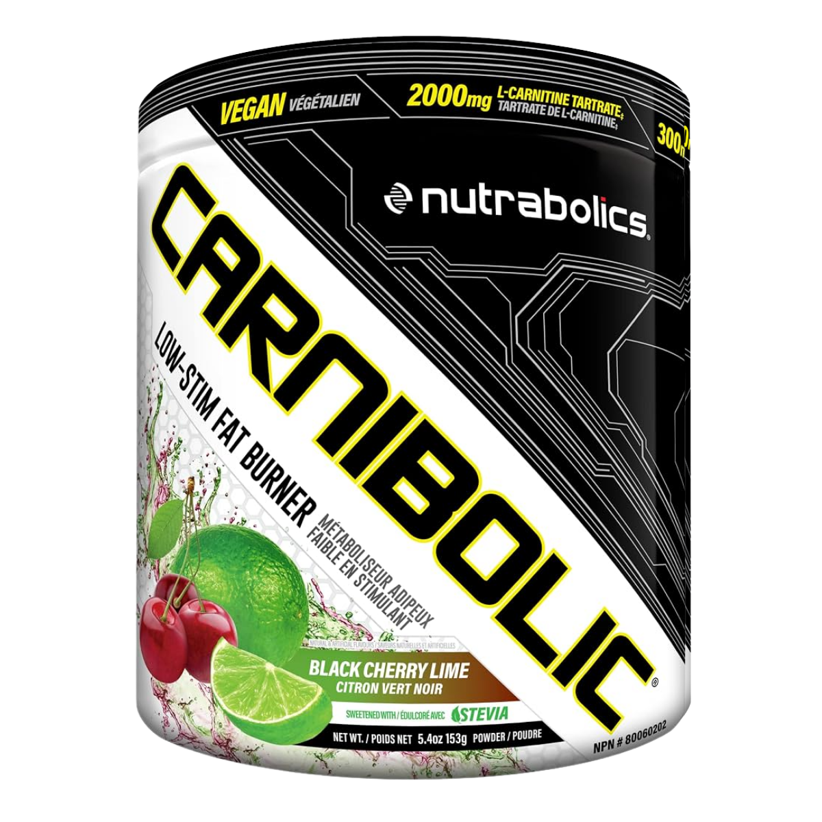 Nutrabolics Carnibolic Fat Burner Black Cherry Lime