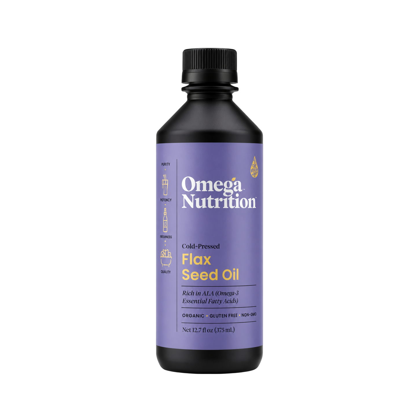 Omega Nutrition Organic Flaxseed Oil 355 mL