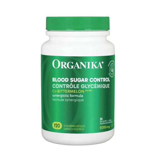Organika Blood Sugar Control 120 Capsules