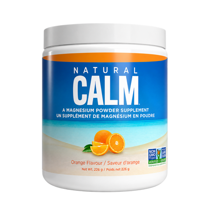 Natural Calm Magnesium Powder Orange 226 g