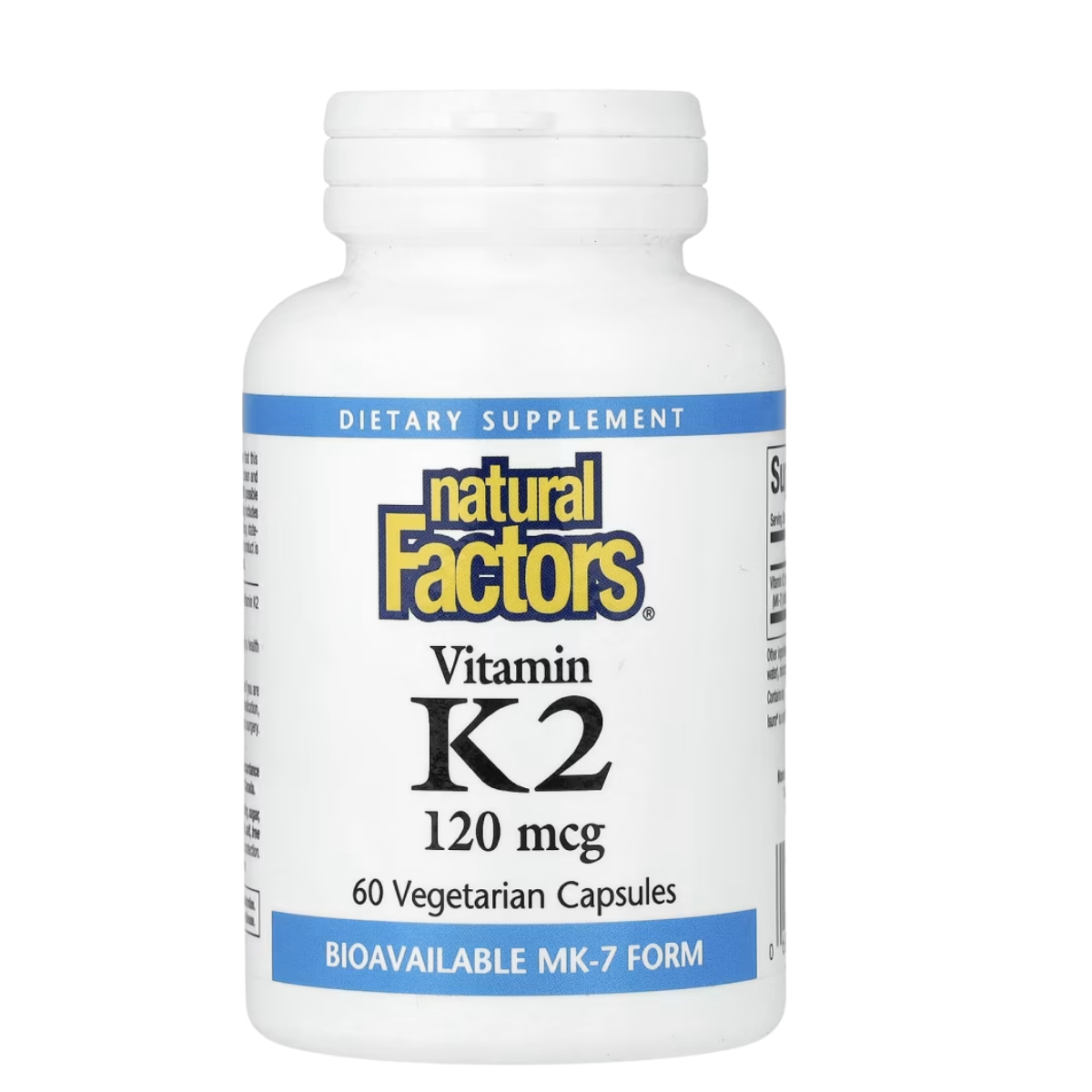 Natural Factors Vitamin K 120 mcg 60 Capsules