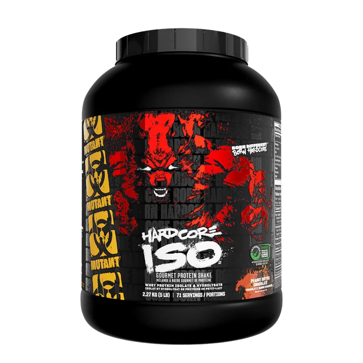 Mutant Hardcore Iso Peanut Butter Chocolate 5 lb