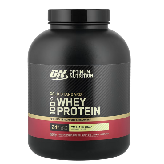 Optimum Nutrition Gold Standard Whey Vanilla Ice Cream 5 lb