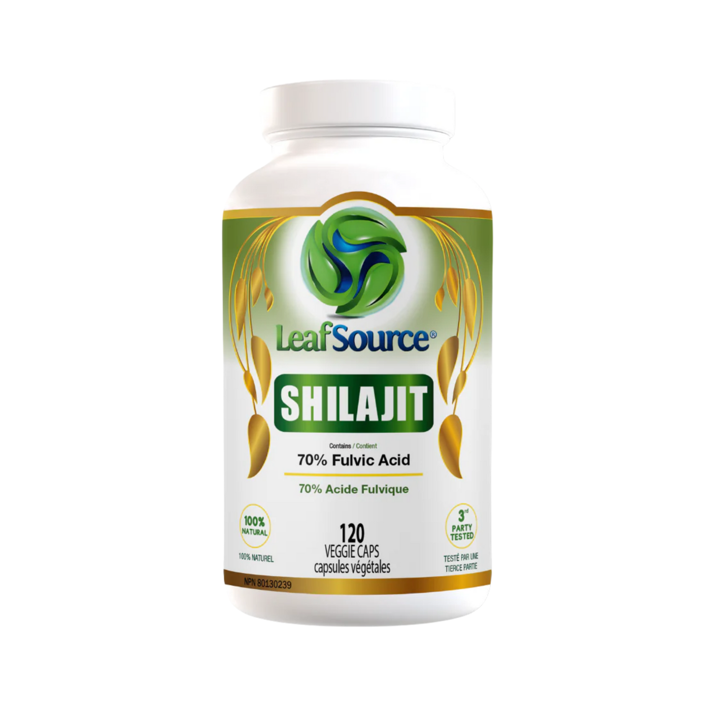 LeafSource Shilajit Capsules 120 Capsules