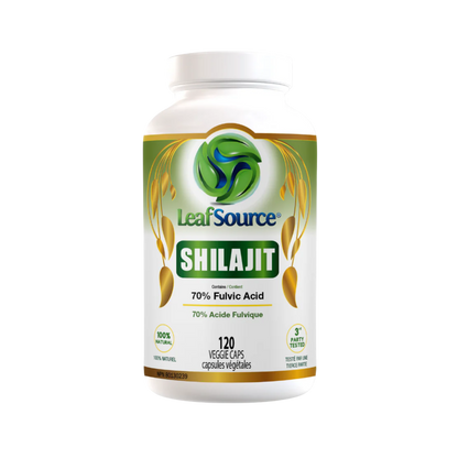 LeafSource Shilajit Capsules 120 Capsules