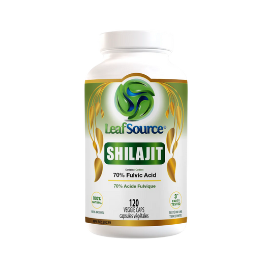 LeafSource Shilajit Capsules 120 Capsules