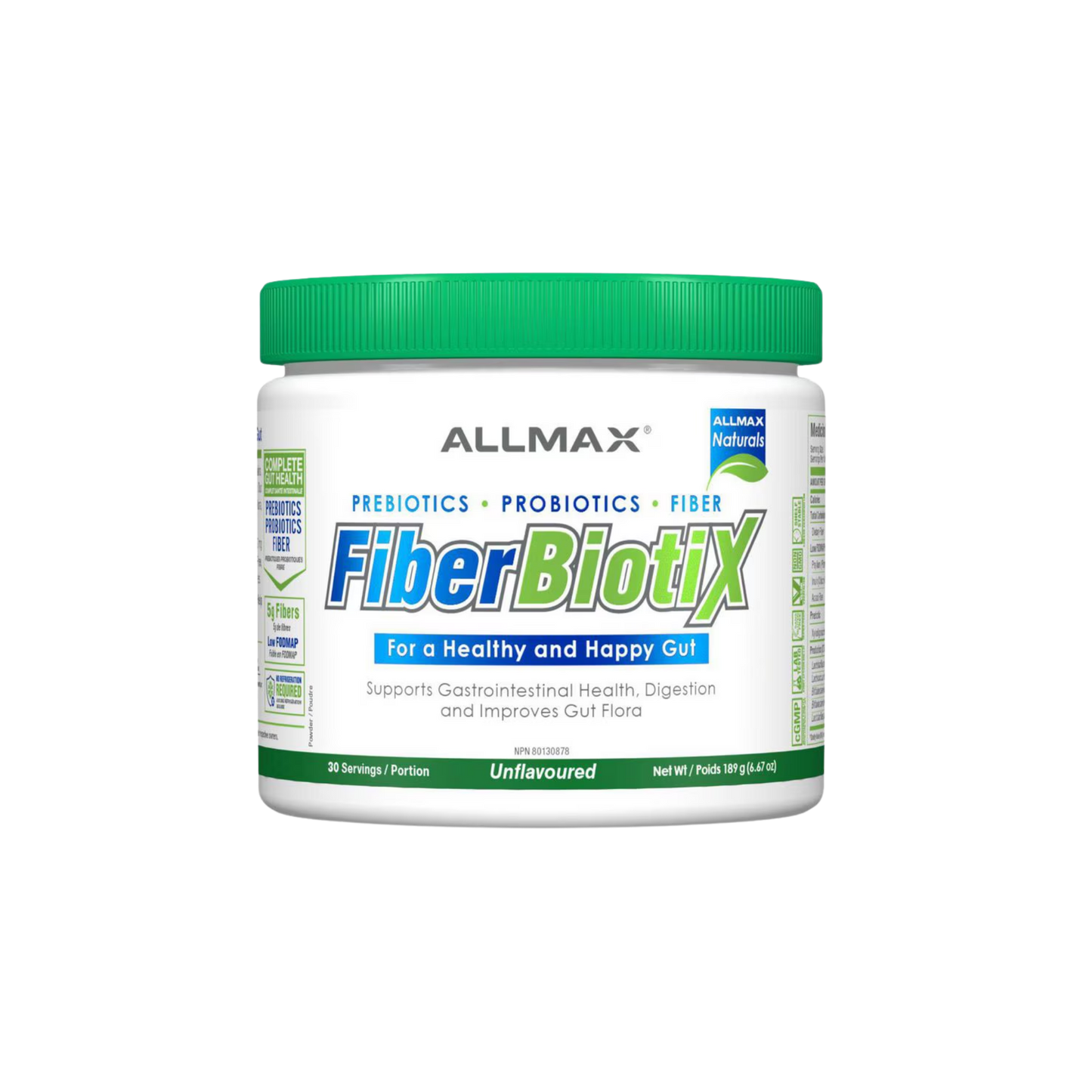 Allmax Fiber Biotix Unflavored 189 g
