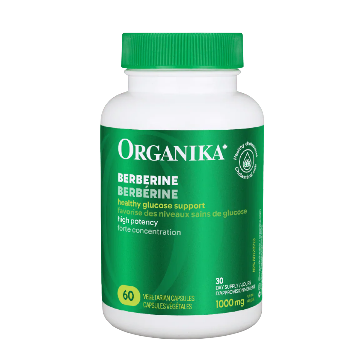 Organika Berberine 60 Capsules