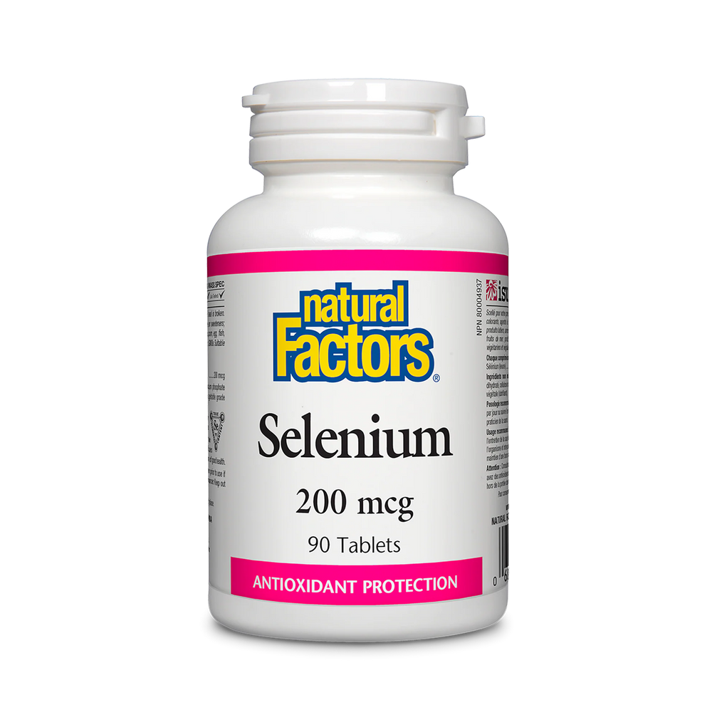 Natural Factors Selenium 200 mcg 90 Tablets