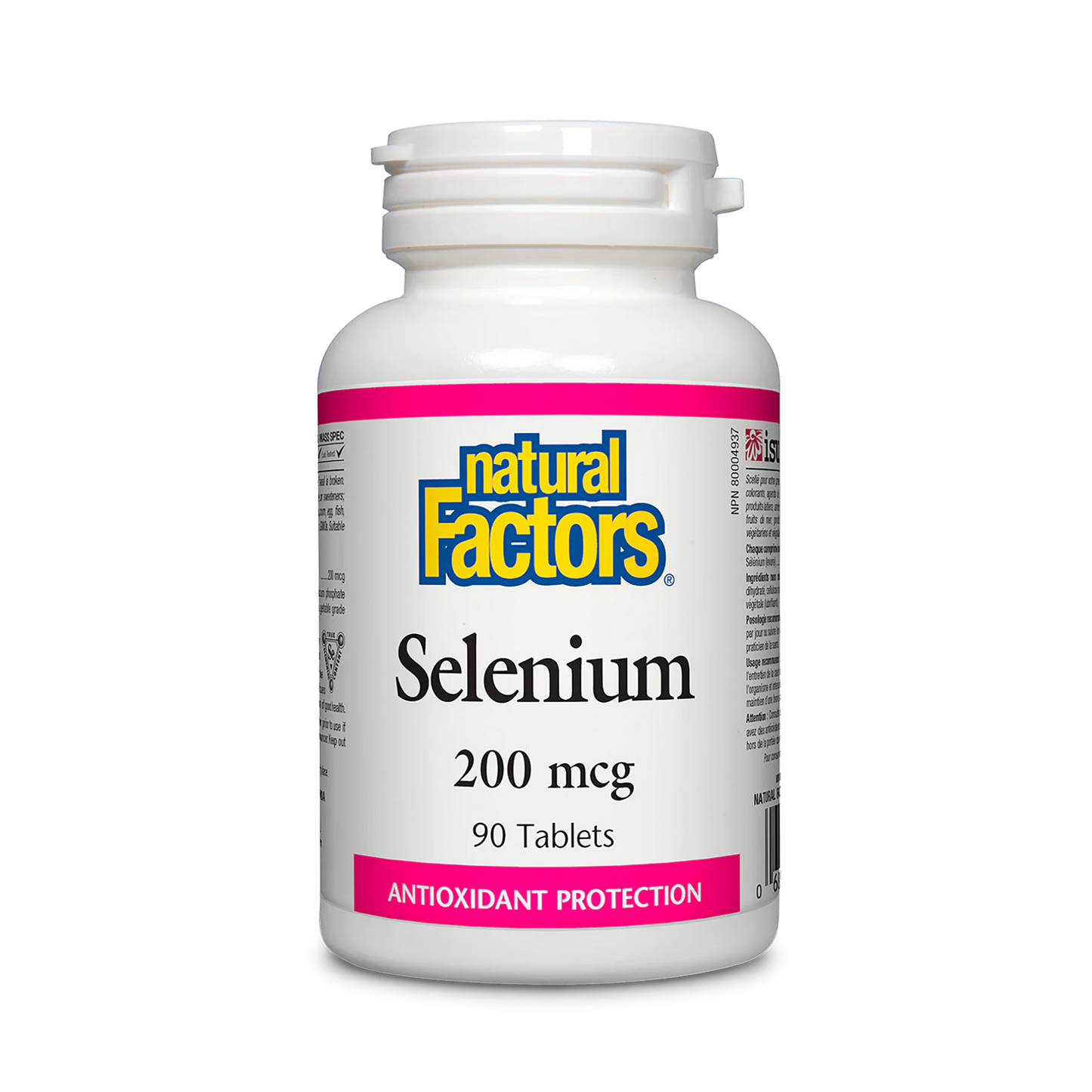 Natural Factors Selenium 200 mcg 90 Tablets