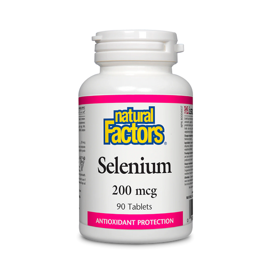 Natural Factors Selenium 200 mcg 90 Tablets