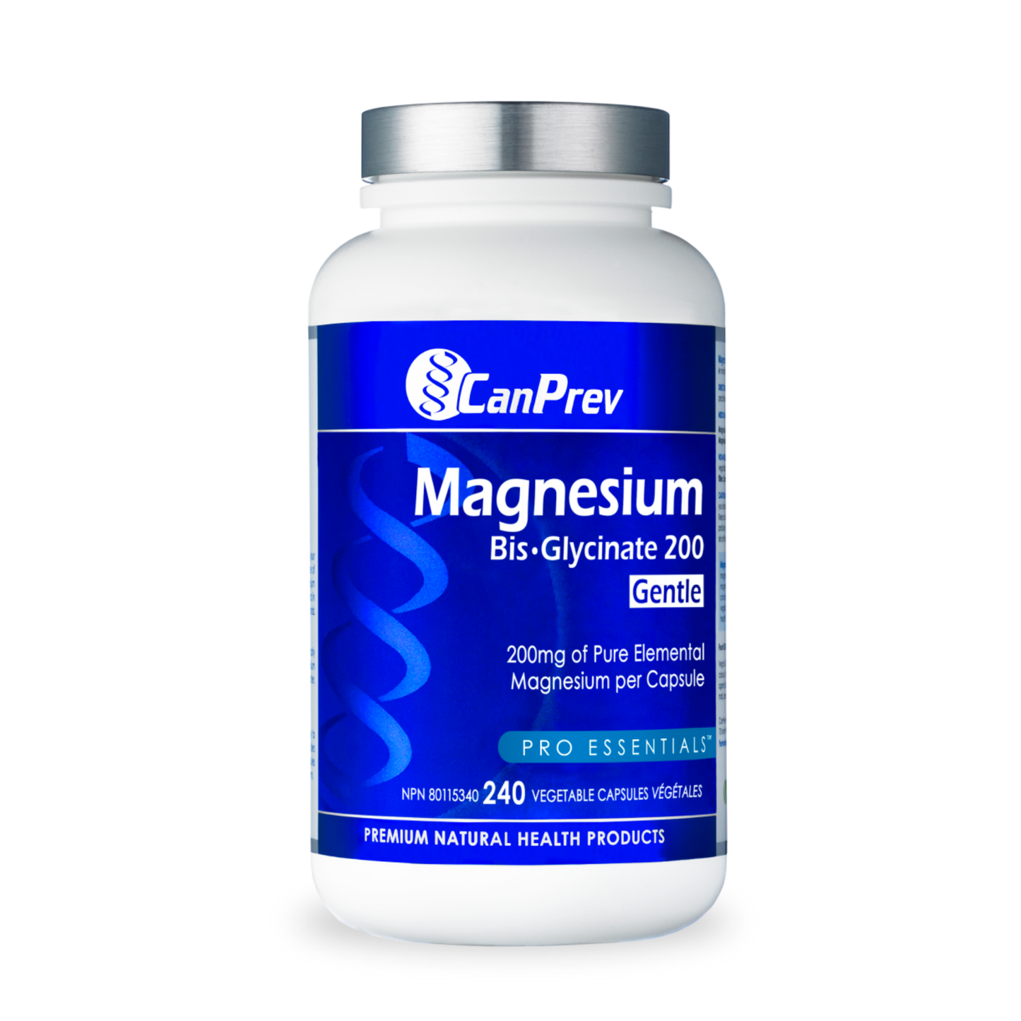 CanPrev Magnesium Bisglycinate 200 mg 60 Capsules