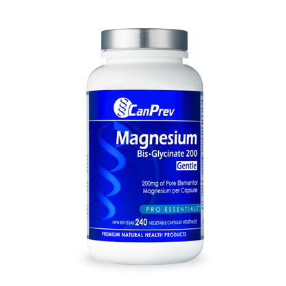 CanPrev Magnesium Bisglycinate 200 mg 60 Capsules