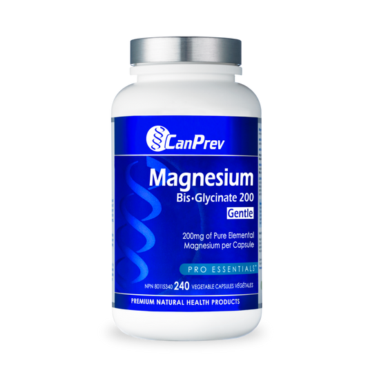 CanPrev Magnesium Bisglycinate 200 mg 240 Capsules