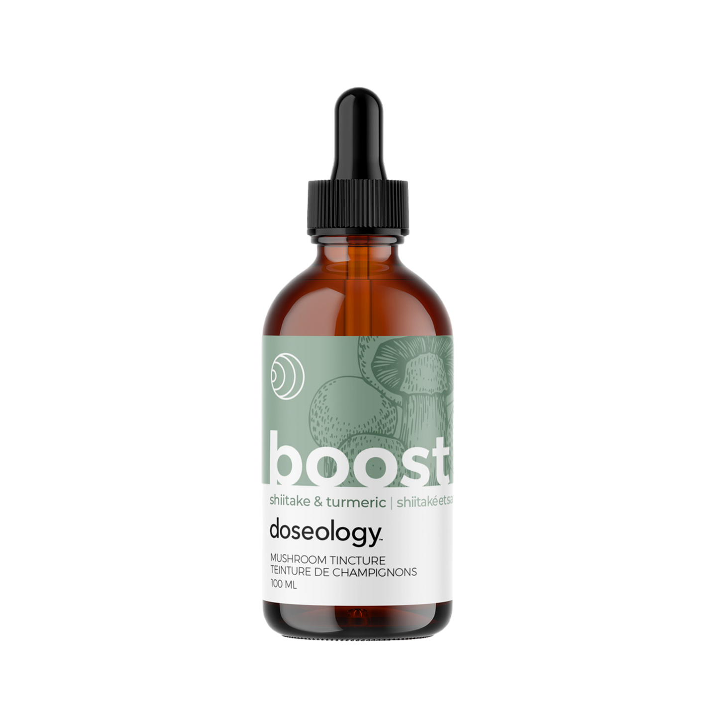 Doseology Boost Shiitake Turmeric Mushroom Tincture 100 mL