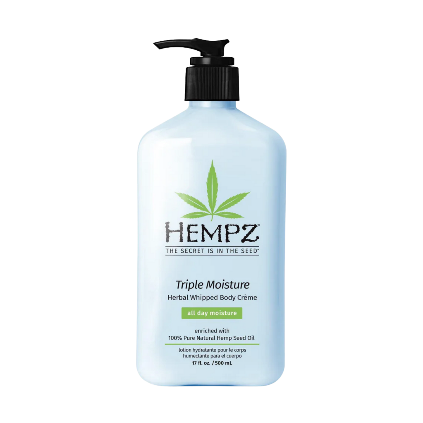 Hempz Triple Moisture Herbal Whipped Body Cream 500 mL