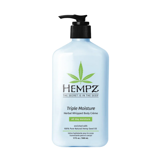 Hempz Triple Moisture Herbal Whipped Body Cream 500 mL
