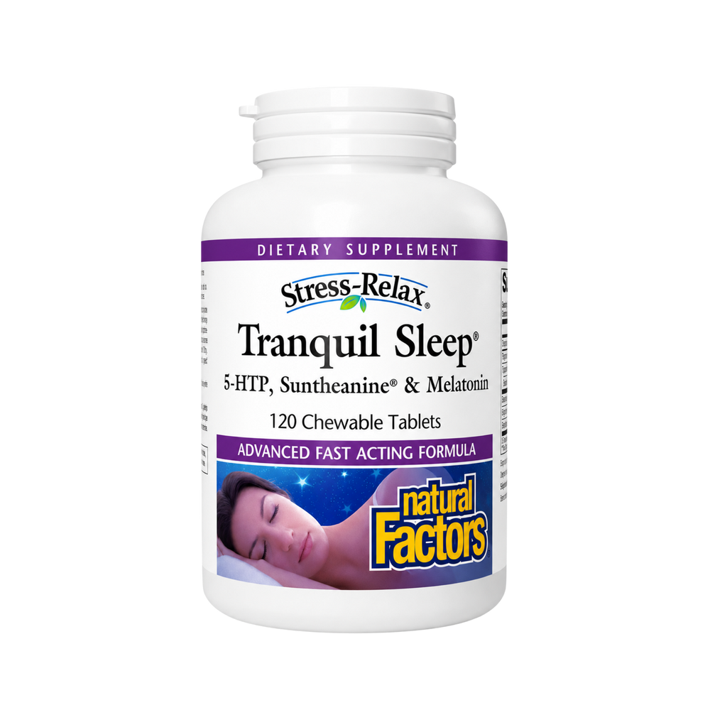 Natural Factors Tranquil Sleep 120 Chewable Tablets
