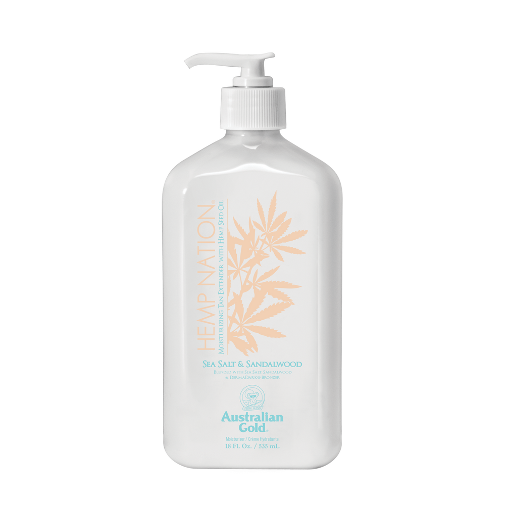 Australian Gold Hemp Nation Sea Salt and Sandalwood Tan Extender