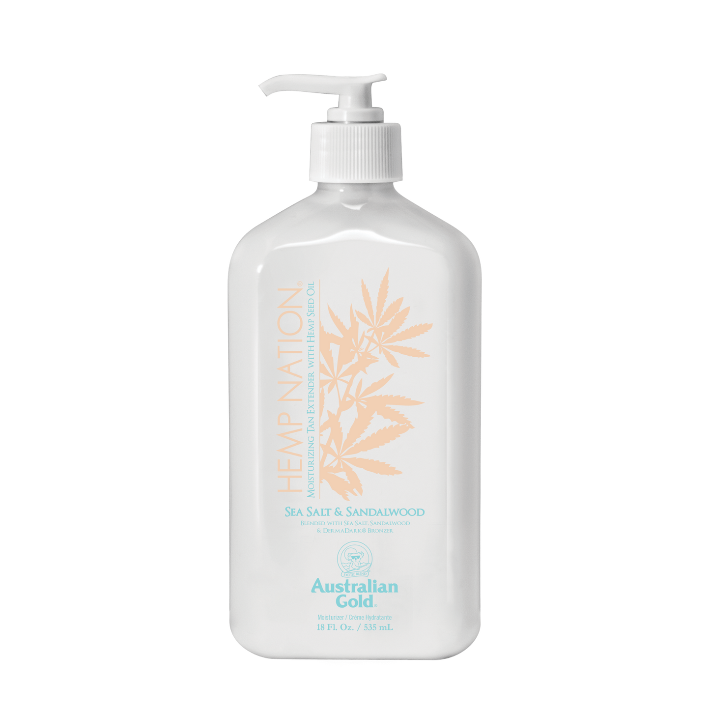 Australian Gold Hemp Nation Sea Salt and Sandalwood Tan Extender