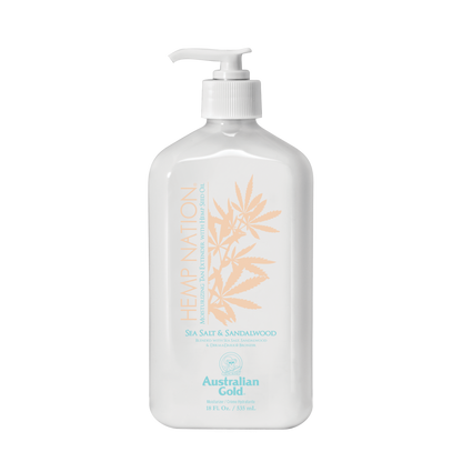 Australian Gold Hemp Nation Sea Salt and Sandalwood Tan Extender