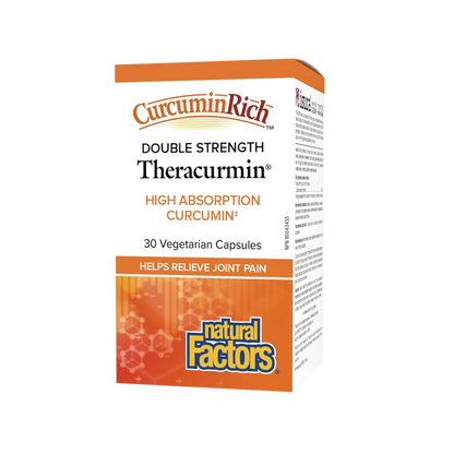 Natural Factors CurcuminRich Theracurmin Double Strength 30 Capsules