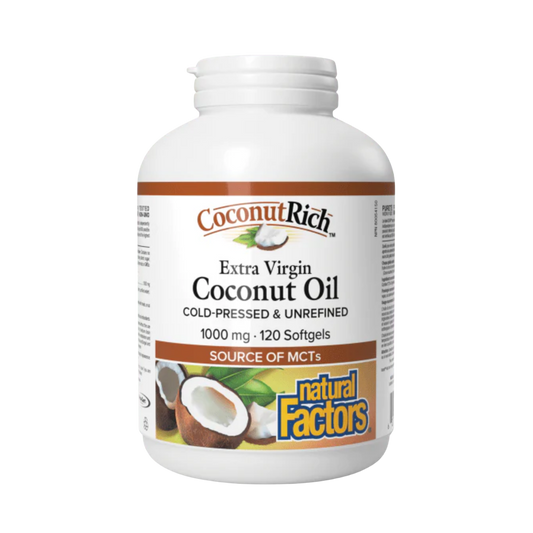 CocoRich Coconut Oil 1000mg 120 Softgels