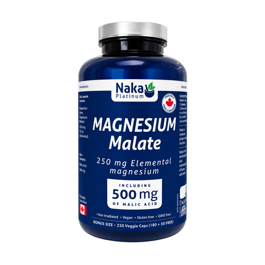 Naka Magnesium Malate 200 Capsules