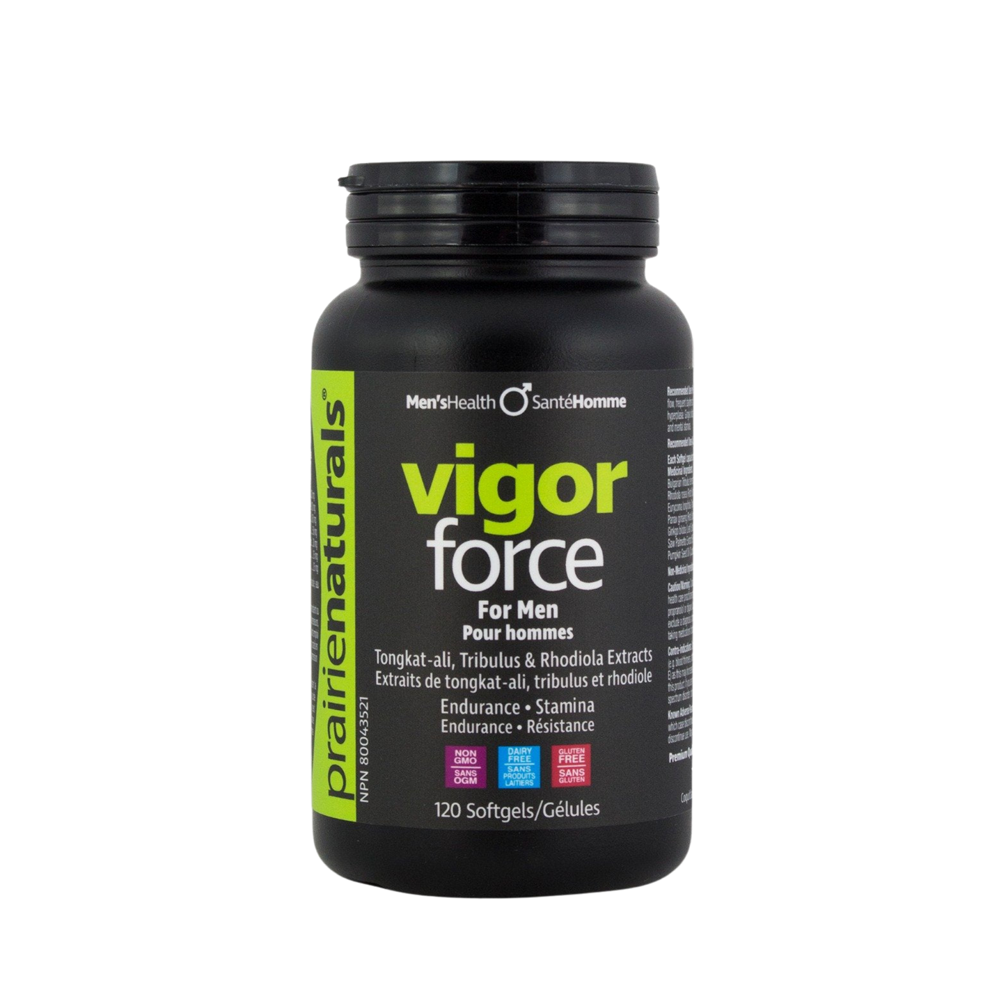 Prairie Naturals Vigor Force 60 Softgels