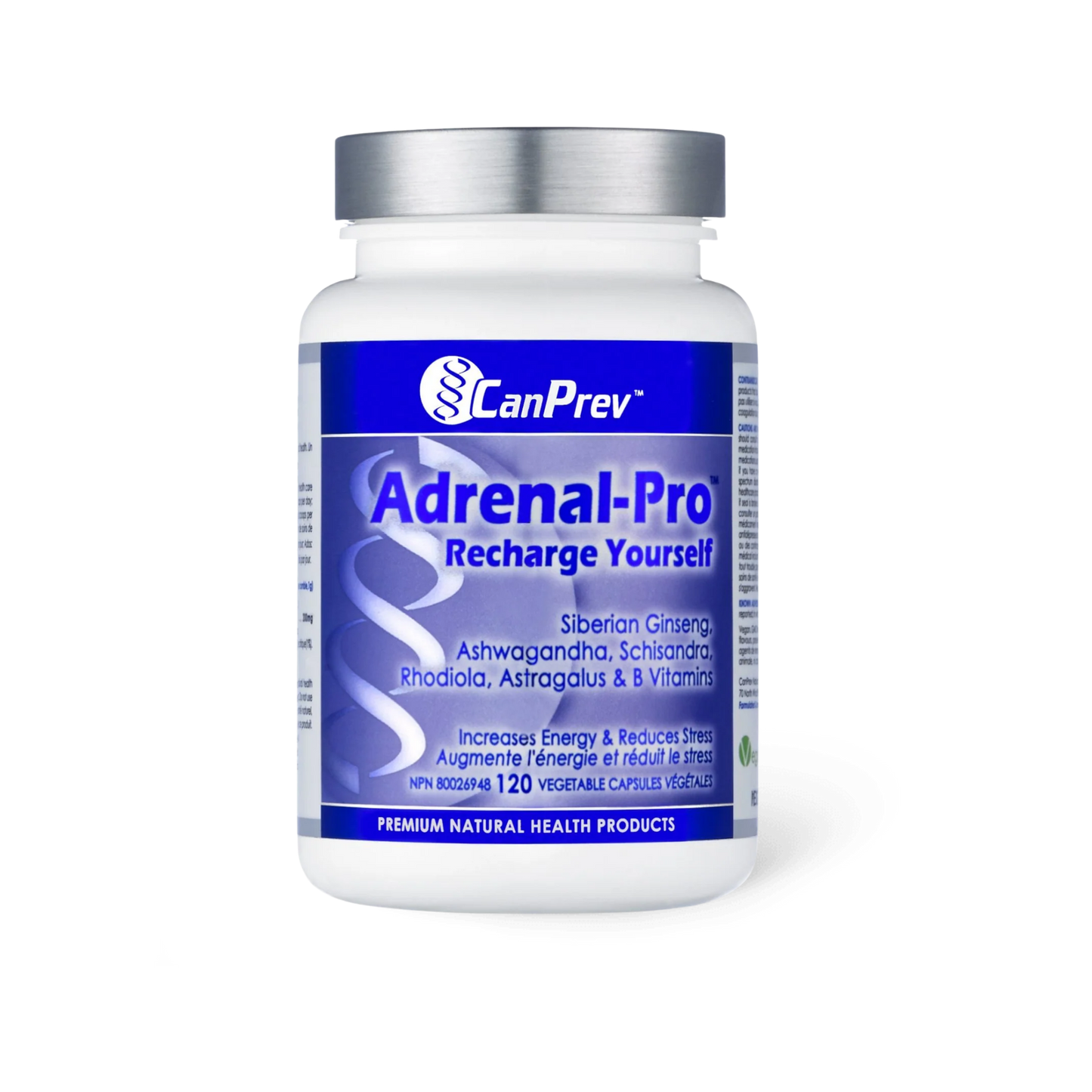 CanPrev Adrenal-Pro Recharge Yourself 120 Capsules