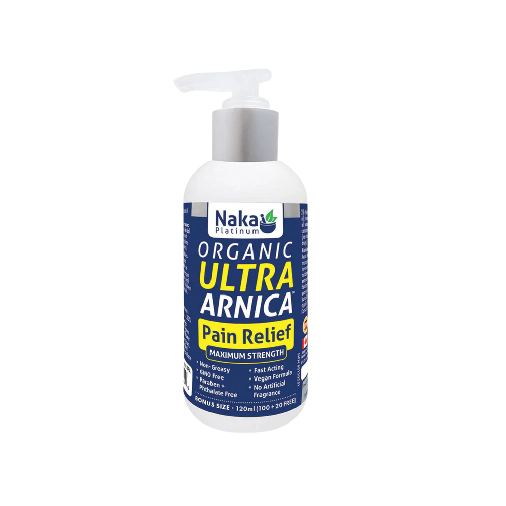 Naka Platinum Organic Ultra Arnica Pain Relief 120ml