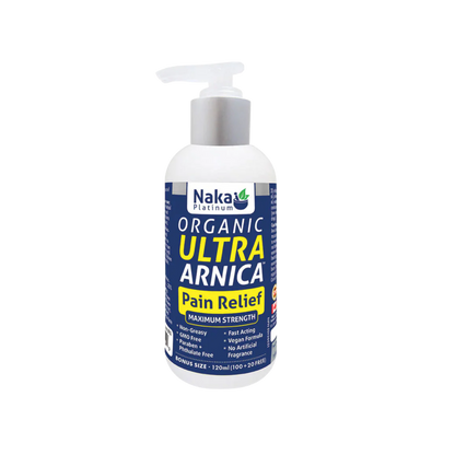 Naka Platinum Organic Ultra Arnica Pain Relief 120ml