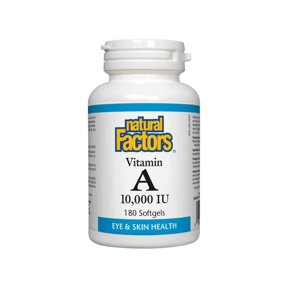 Vitamin A 10,000 IU 180 Softgels