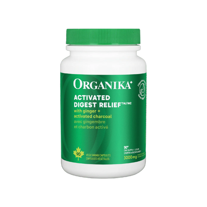 Organika Activated Digest Relief 3000 mg 90 Capsules