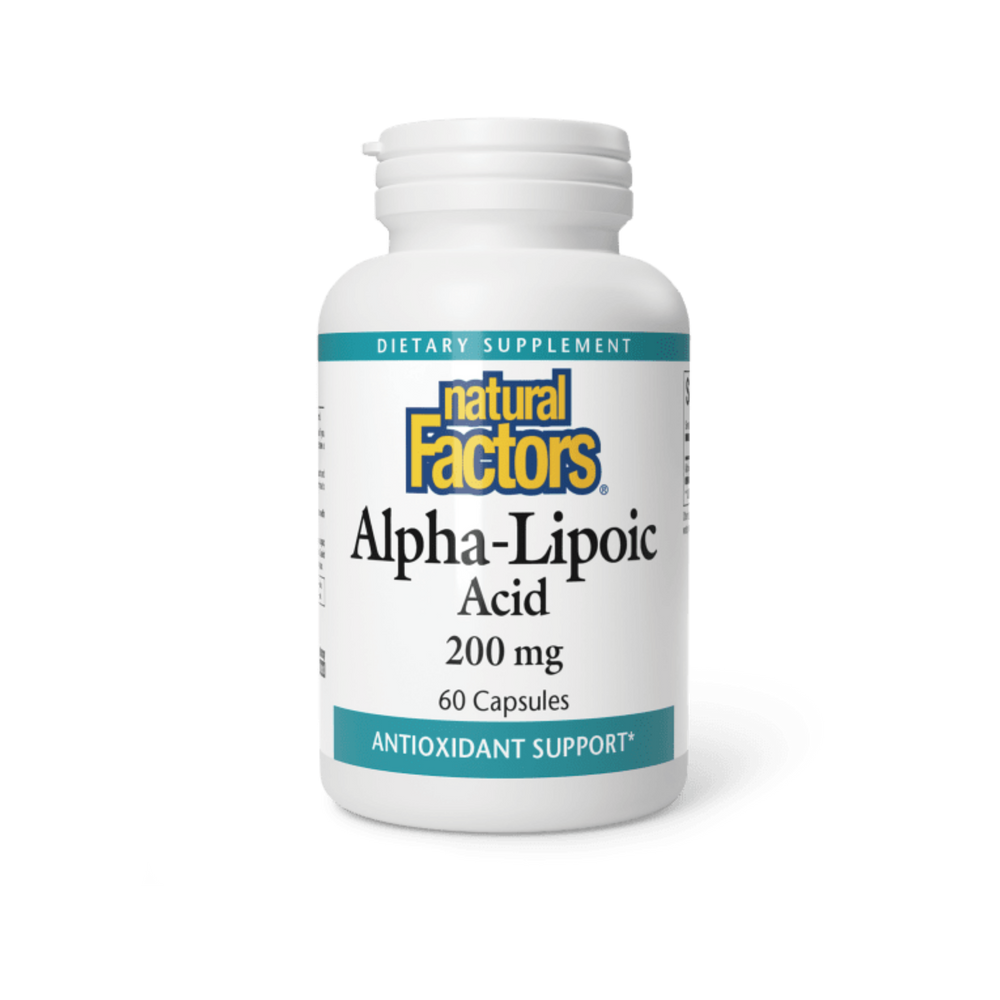 Natural Factors Alpha-Lipoic Acid 60 Capsules