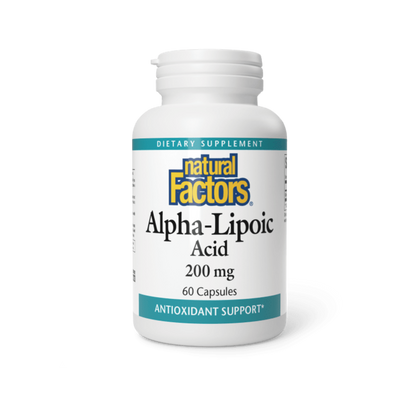 Natural Factors Alpha-Lipoic Acid 60 Capsules