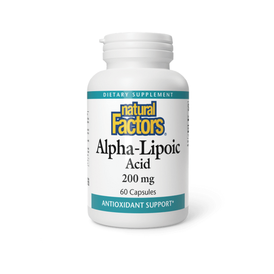 Natural Factors Alpha-Lipoic Acid 60 Capsules