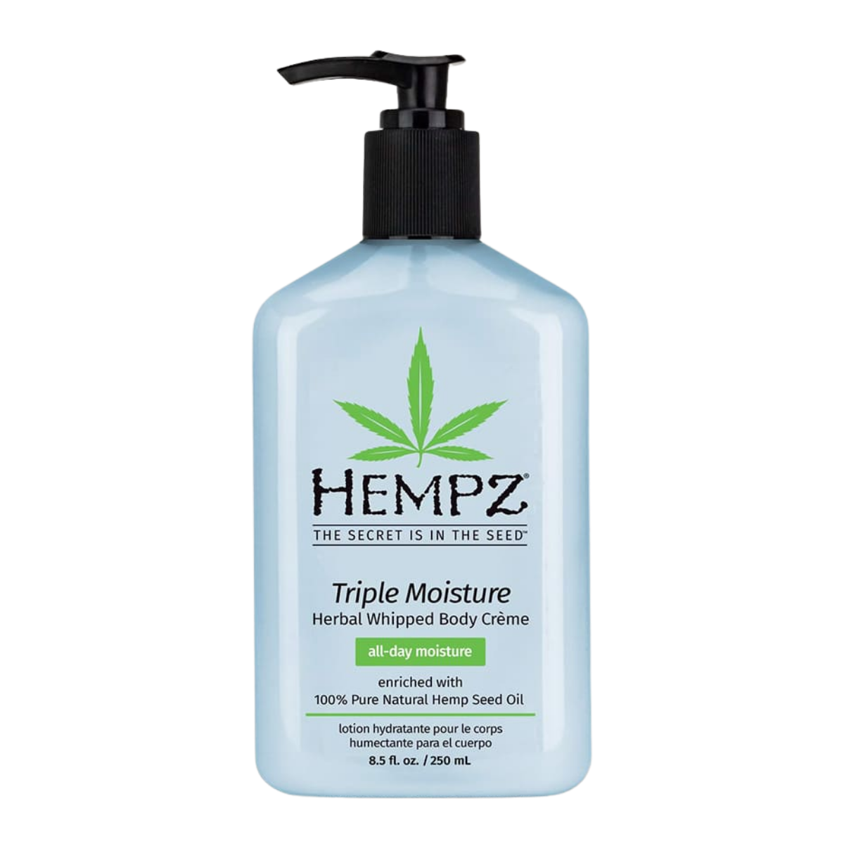 Hemp Triple Moisture Herbal Whipped Body Creme Lotion