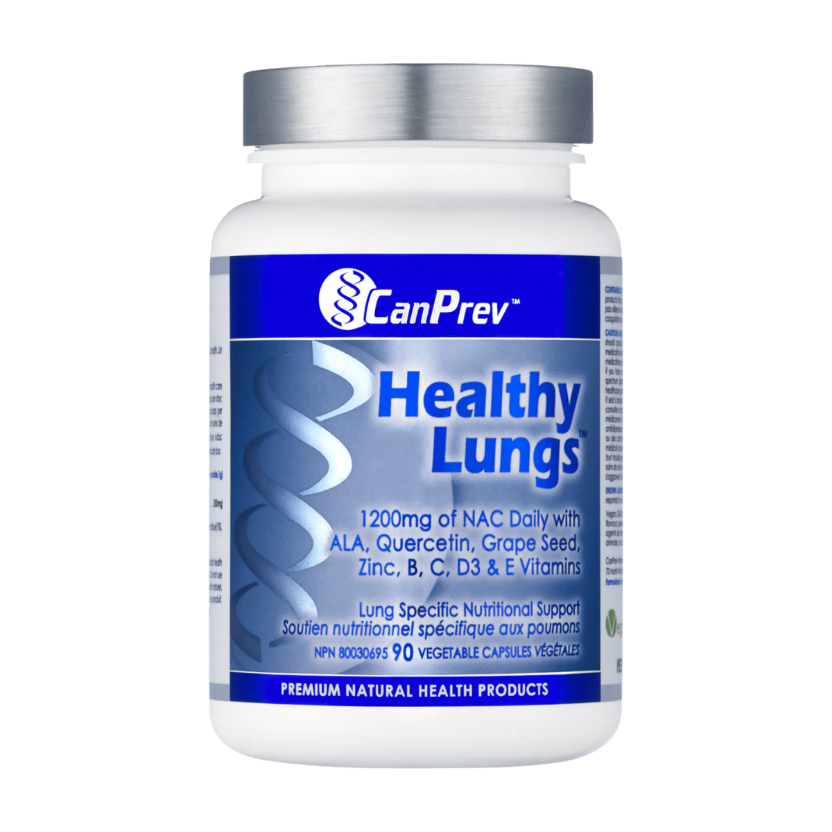 CanPrev Healthy Lungs Complex 90 Capsules