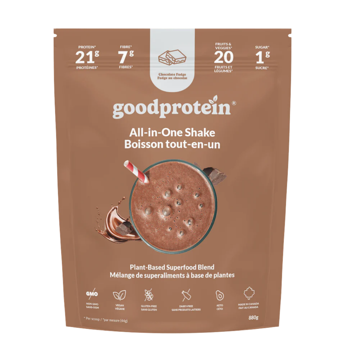 Good Protein All-in-One Shake Chocolate Fudge 20 Servings