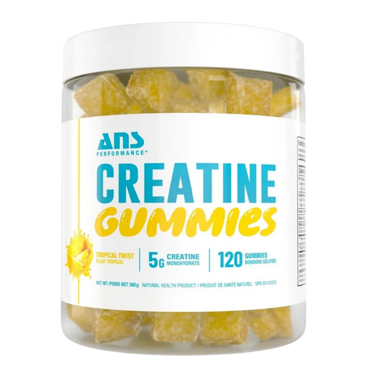 ANS Creatine Gummies Tropical Twist 120 Gummies
