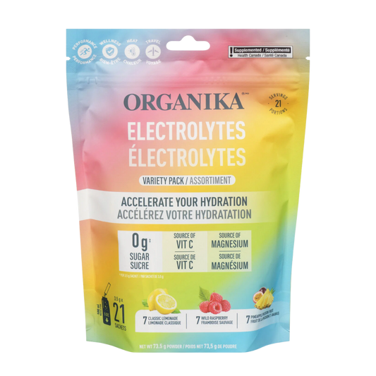 Organika Electrolytes Variety Pack 21 Packs