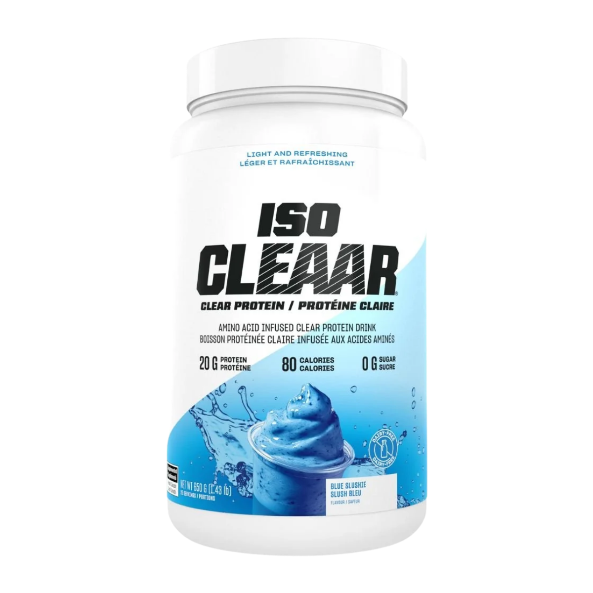PVL Iso CLEAAR 1.43 g 25 Servings Blue Slushie