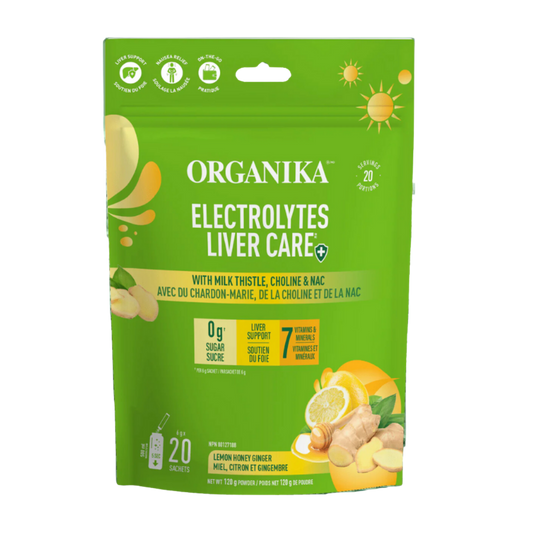 Organika Electrolytes Lemon Honey Ginger 20 Sachets