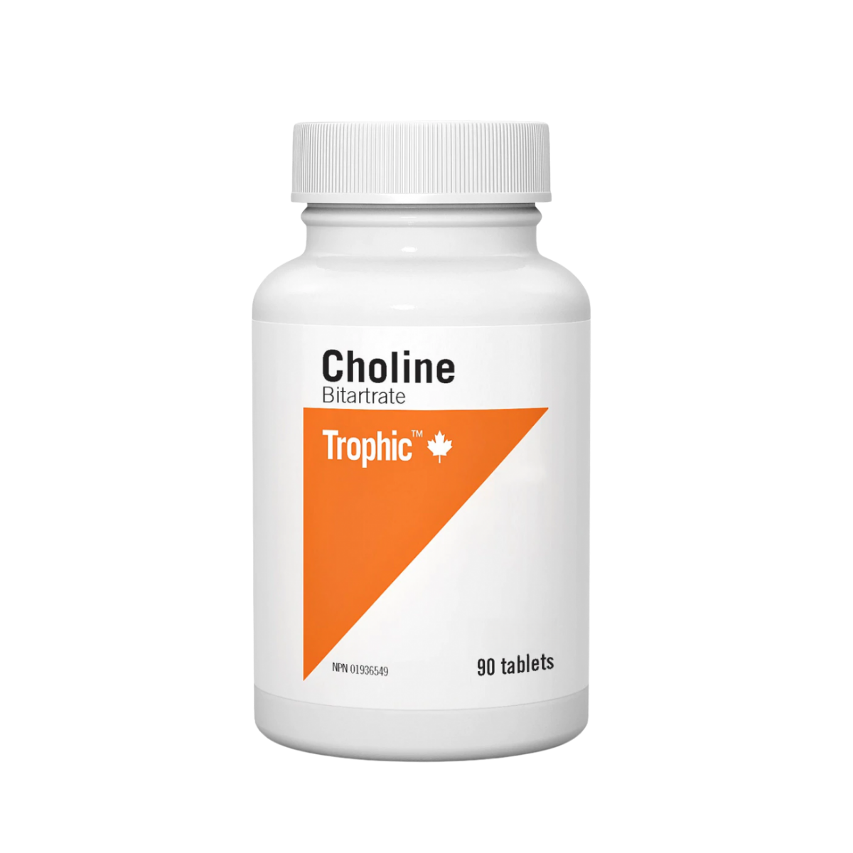 Trophic Choline Bitartrate 90 Tablets