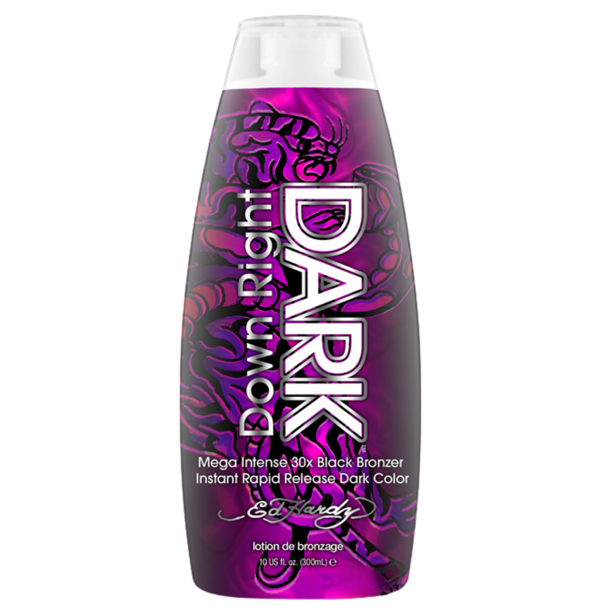 Ed Hardy Down Right Dark Tanning Lotion 295mL